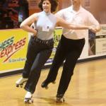 Jaci Zimmereman Charbonneau & Bill Davis showing their style in Carlos Tango.