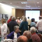 Thursday night event turned into a great evening to mingle, see Vido on 8 foot screen of World Championships from ABC Wideworld of Sports.
This event was a favorite to everyone !