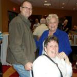 Stephen & Connie Rothmaler with Gladys Werner