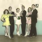 1948  NJ Junior Dance
1st - Charlotte Ludwig - Rod Hackett
2nd - Jean Ackerman - Lloyd Voorhees
3rd - Gladys Horn - George Schmitt
at Boulevard Arena